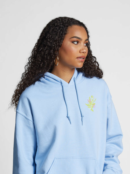 Braids Photo Light Blue Hoodie – Mary J. Blige Official Store