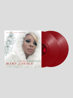 Mary J. Blige: A Mary Christmas Translucent Red 2LP (Anniversary Edition) 