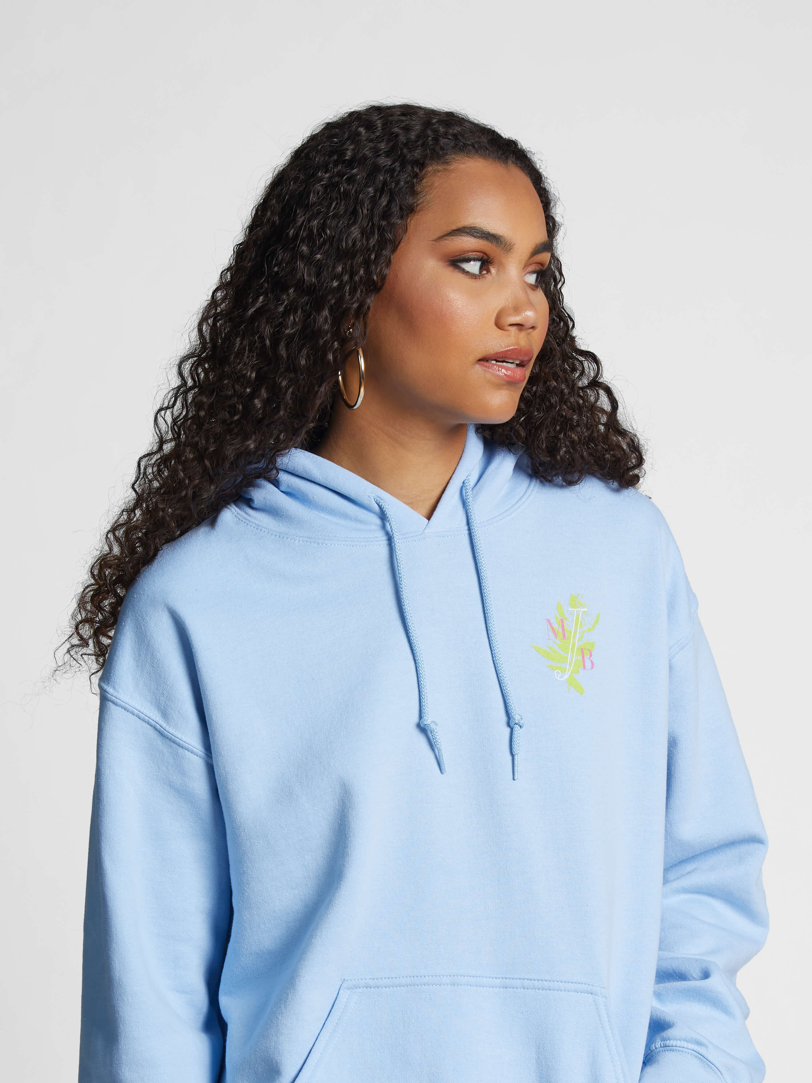 Soft 2024 blue hoodie