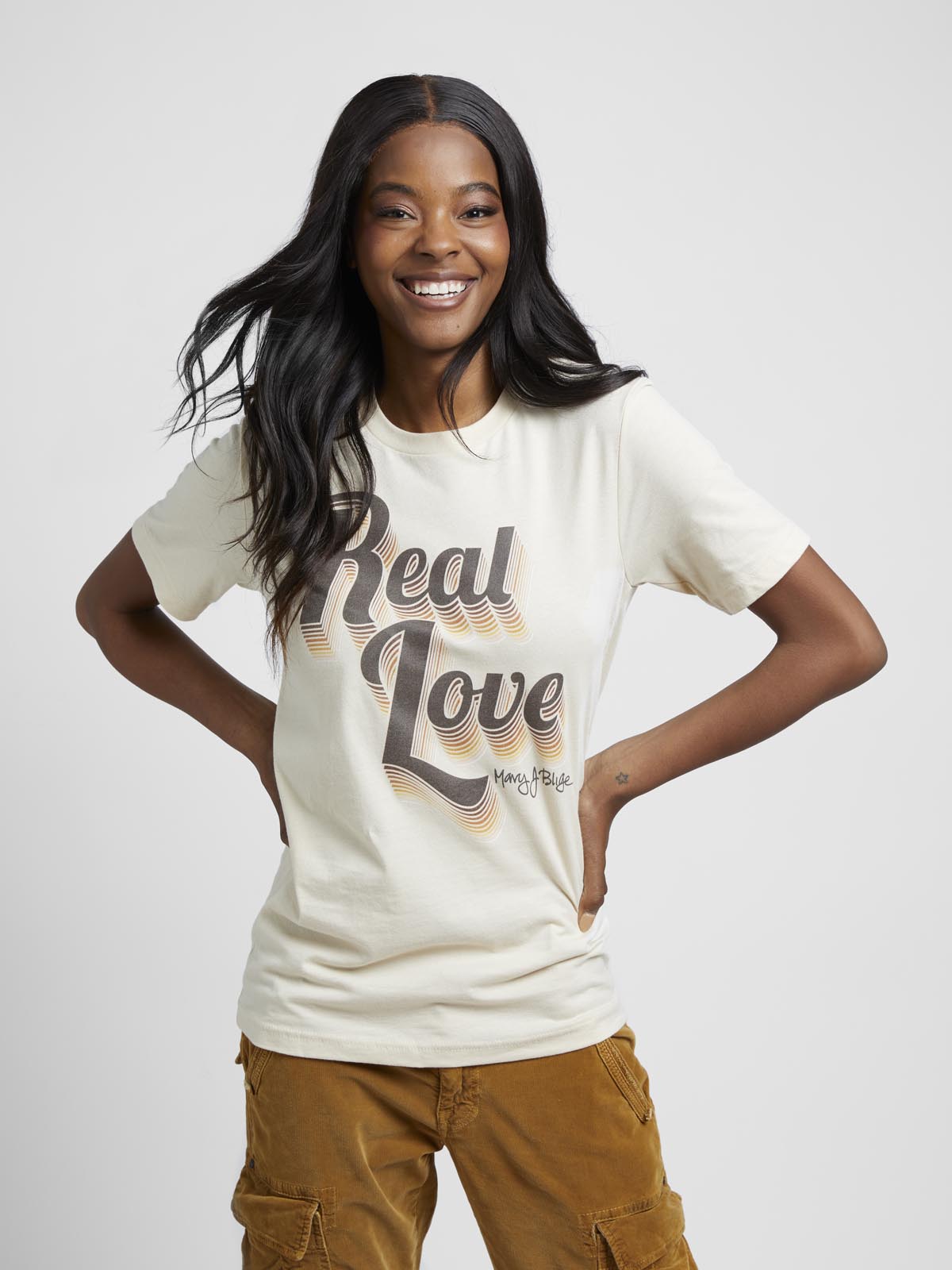 Real Love T-Shirt Model